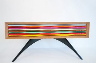 Colorful Candy-Like Sideboard - DigsDi
