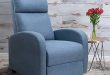 Amazon.com: Tuoze Recliner Chair Ergonomic Adjustable Single .