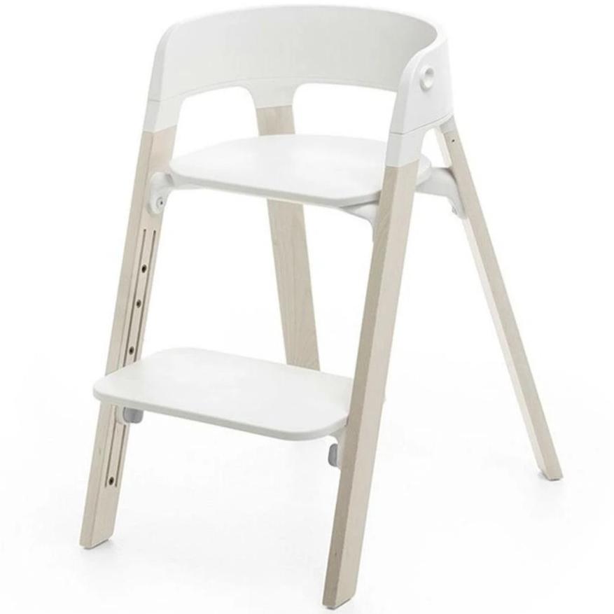 Stokke - Steps Chair - Whitewash Legs with White Seat only $249.00 .