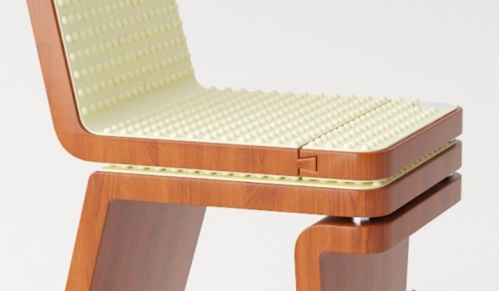 Comfortable Transformable Chair Of Organic Materials - DigsDi