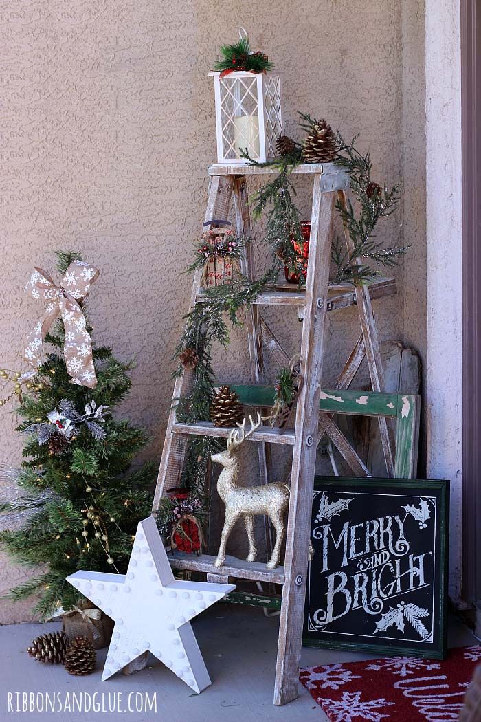 40+ Fabulous Rustic-Country Christmas Decorating Ideas | Christmas .