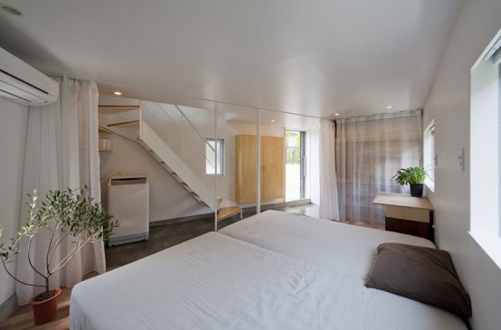 bedroom design simple: Compact Shaped House Birdhouse Minimali