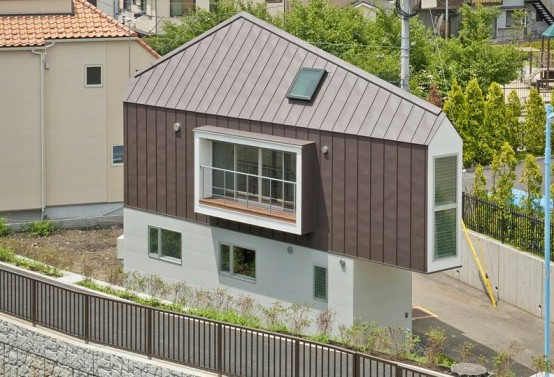 Compact Shaped House Birdhouse Minimali