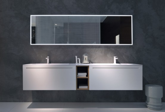 Complete and Versatile Modular Bathroom Furniture System - Via .