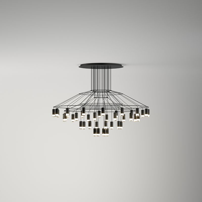 Buy Vibia / Chandelier LED lamp / Wireflow 0376 Online, price .