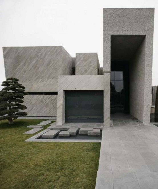 Contemporary House-Sculpture In Spain | Contemporary house desi