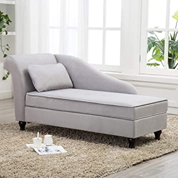 Amazon.com: Modern Chaise Lounge Open Fold Spa Sofa Long Lounger .