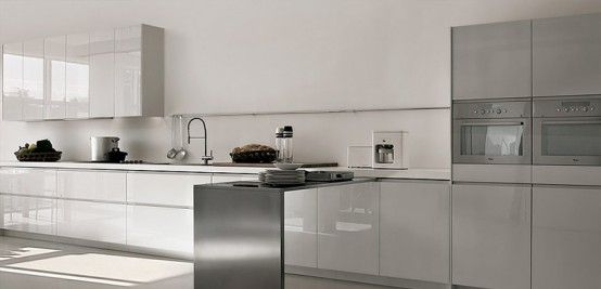 Contemporary Kitchen With Modular Work Island - EL_01 by Elmar .