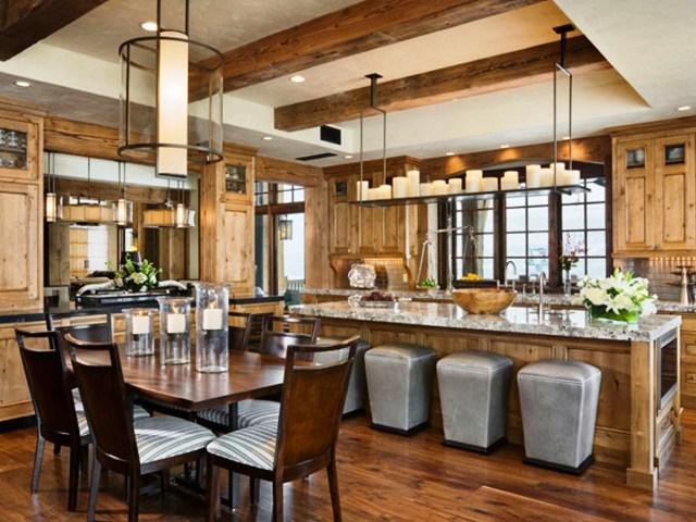 Rustic Contemporary Kitchen Design : Great Home Decor - Modern .