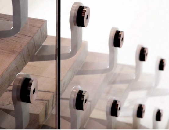 Contemporary Loft Design With an Artistic Interior Staircase .