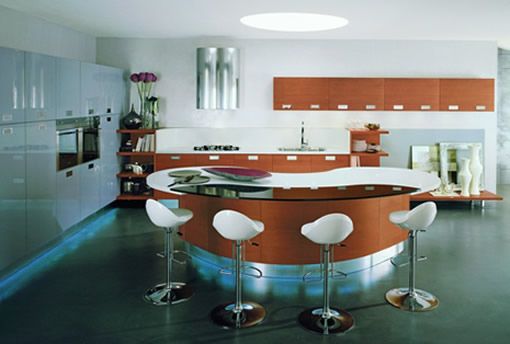 Very cool... | Modern kitchen design, Italian kitchen design .