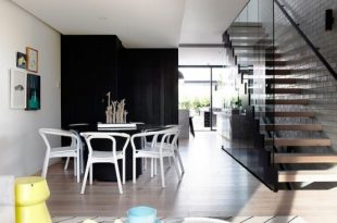 Contemporary Townhouse With Laconic And Clean-Lined Interior .