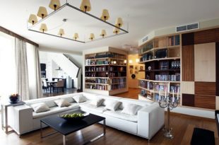 Contemporary Interior Design of Two-Level Apartment - DigsDi