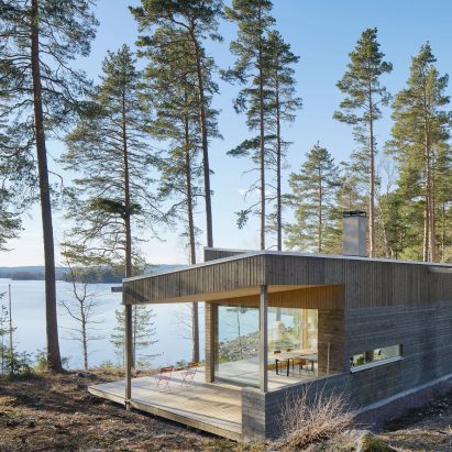 Lake house architecture and interiors | Deze