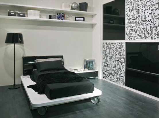 Contrasting Teen Rooms From Sangiorgio - DigsDi