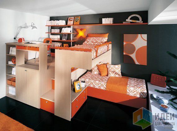 Интерьеры детских комнат - европейский дизайн | Kids bedroom .