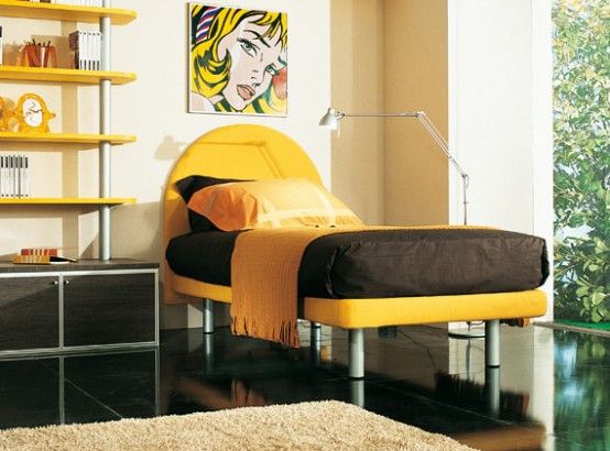 Contrasting Teen Rooms From Sangiorgio