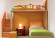 Cool and Ergonomic Bedroom Ideas for Two Children by DearKids .