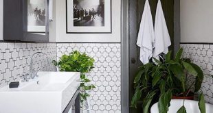 Why a Classic Black and White Bathroom is Always a Winner | Decohol