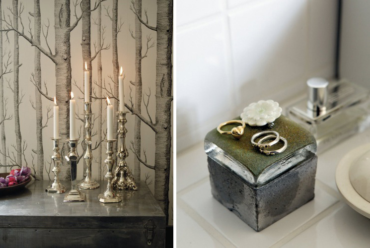 Interior Design Tips: Cool Black And White Bathroom Desi