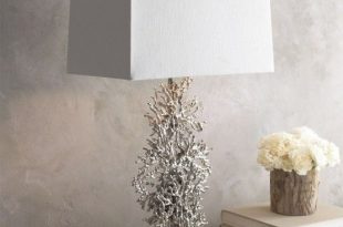 10 Cool Coral Inspired Items for Interior Decorating | Table lamp .