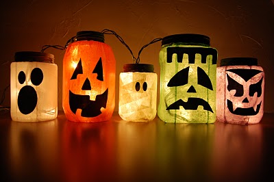 5 Cool Glowing Jack-o-Lantern Jars - DigsDi