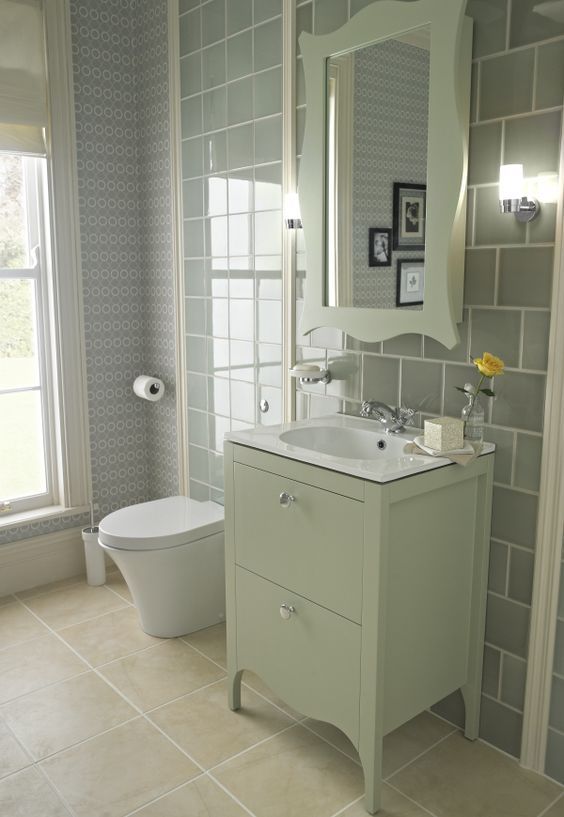Green Bathroom with Modern and Cool Design Ideas | Green bathroom .