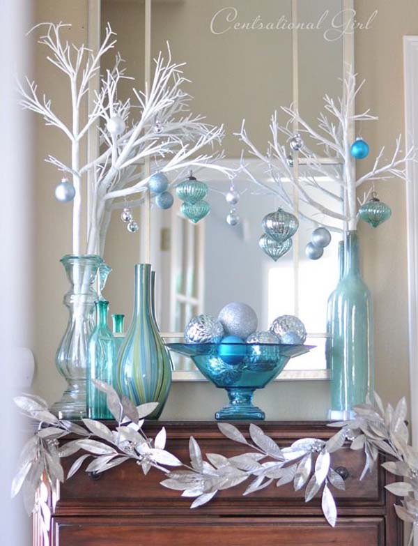 Blue Christmas Decorations - Christmas Celebration - All about .