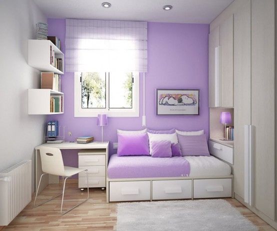 Cool Inspirations for Violet Interior Design | Интерьеры спальни .