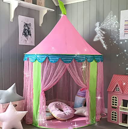 Amazon.com: Kids Tent Princess Castle for Girls - Glitter Castle .
