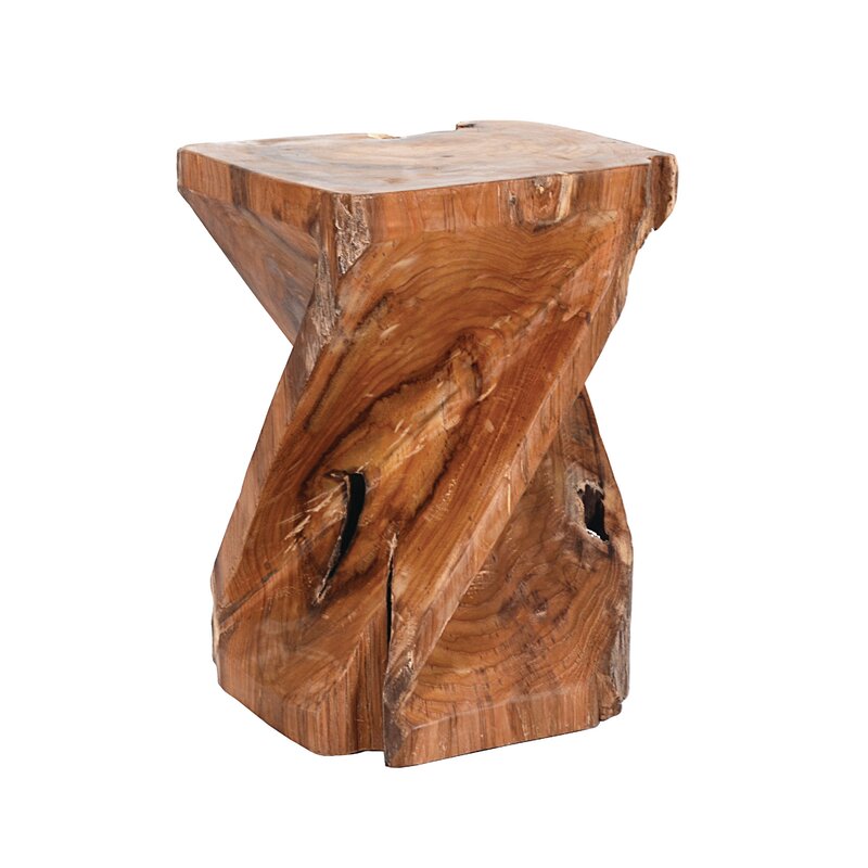 Broyles Solid Wood Accent Stool & Reviews | Joss & Ma