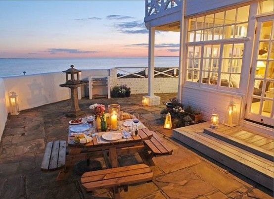 39 Cool Sea And Beach-Inspired Patios | Dream beach houses, Beach .