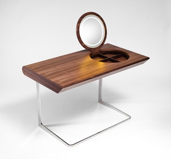 Cool Wooden Dressing Table For A Princess - DigsDi