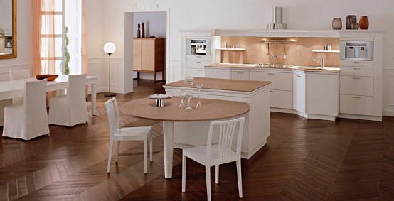 Cozy Classic Kitchen Designs - Florence by Snaidero - DigsDi