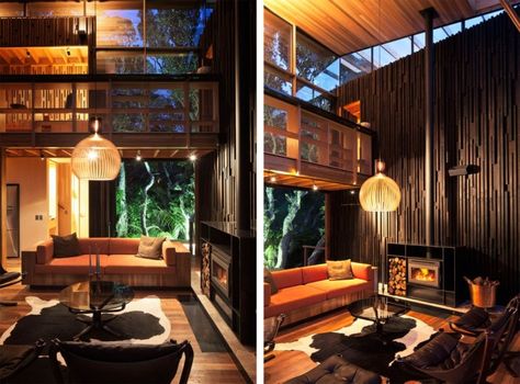 Cozy Modern House Of Natural Wood | DigsDigs | Wood house design .