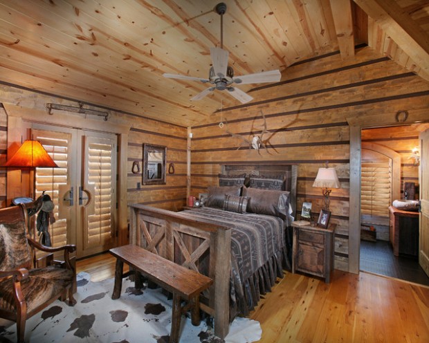 17 Cozy Rustic Bedroom Design Ide