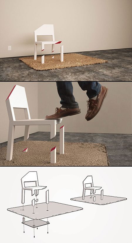 alf-invisible chair (met afbeeldingen) | Designer stoel, Stoelen .