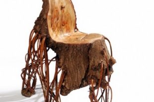 Crazy Chair Looking Like A Stump - DigsDi