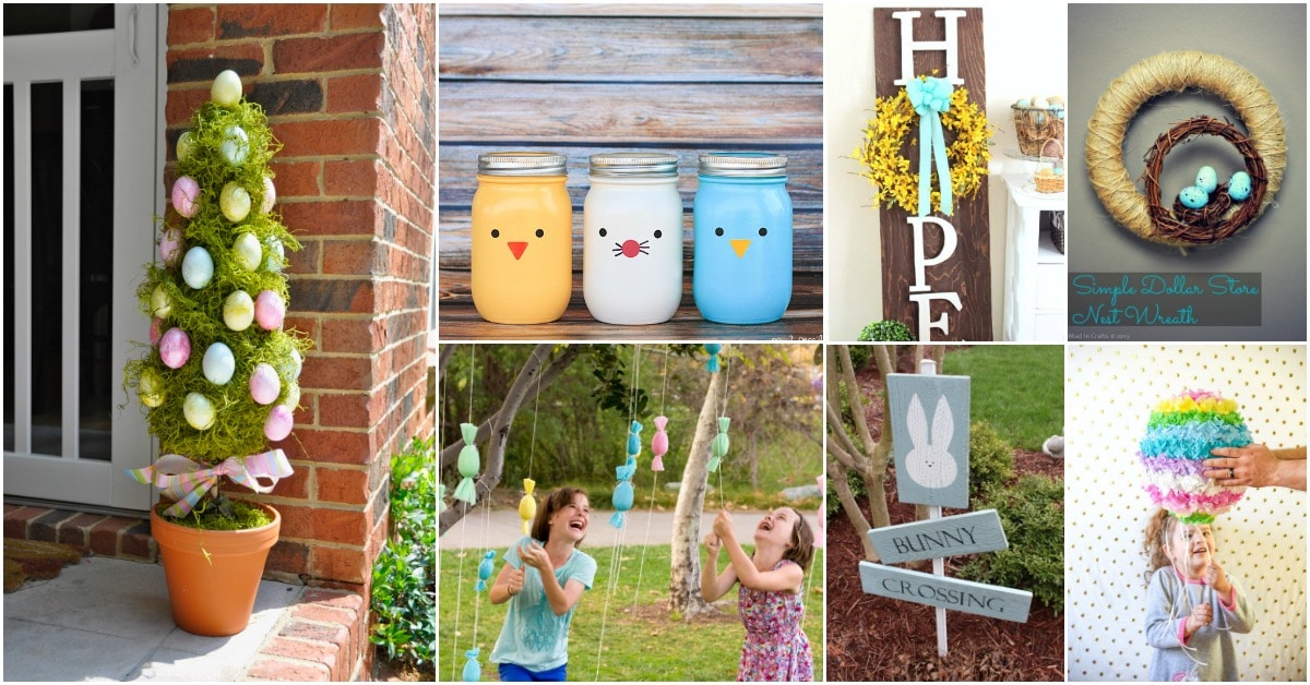 25 Creative DIY Outdoor Easter Decorations That Fill Your Yard .