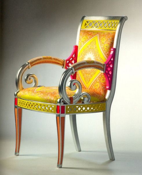Vanitas II Armchair (Versace) | Stylish chairs, Chair, Versace ho