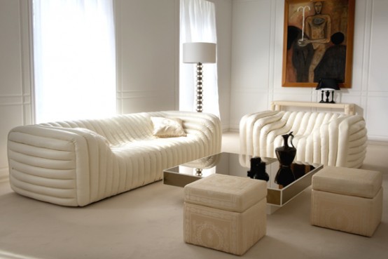 Creative and Soft Sofa For Real Fashionistas by Versace - DigsDi