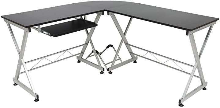 Amazon.com: Best Choice Products Modular L-Shape Desk Workstation .