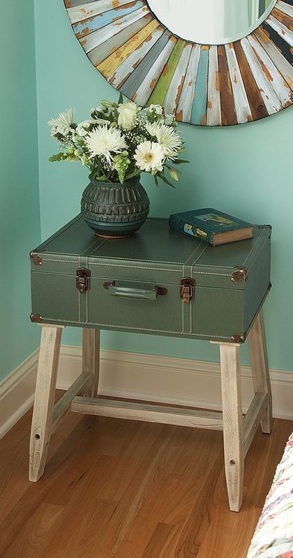 39 Creative Ways Of Reusing Vintage Suitcases For Home Decor in .