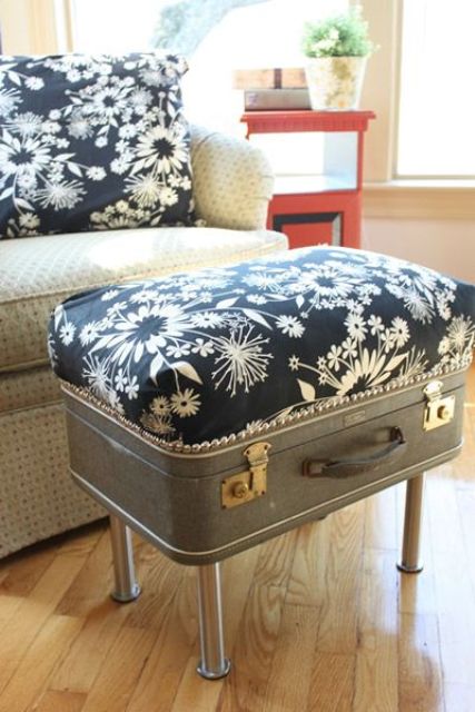 39 Creative Ways Of Reusing Vintage Suitcases For Home Decor .