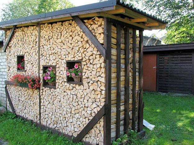 20+ Creative Outdoor Firewood Storage Ideas You Need To S