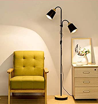 Citra Reading Floor Lamp Nordic Creative Wood Floor lamp Simple .