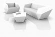 Crystal-Like Outdoor Modular Furniture and Flowerpots - DigsDi