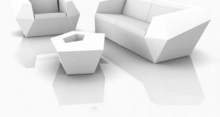 Crystal-Like Outdoor Modular Furniture and Flowerpots - DigsDi