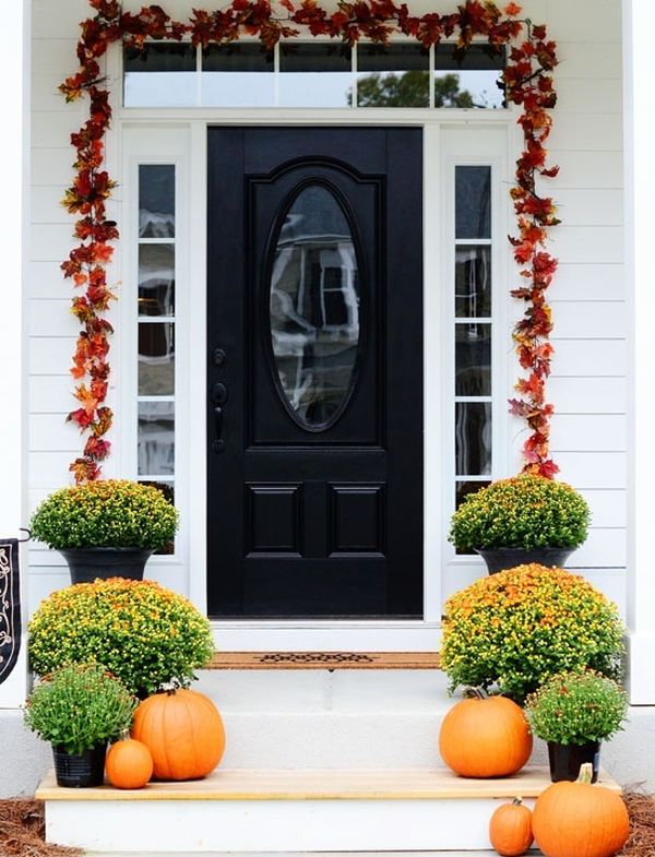 Exterior Door Decorating Ideas | Table and Chair and Do
