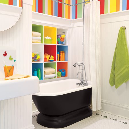 15 Cute Kids Bathroom Decor Ideas - Shelterne
